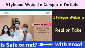 Styleque Website is Real or Fake icon